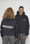 Толстовка с капюшоном Multiply Apparel, Odyssey Gray - фото