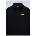 Толстовка Napapijri Small Box half zip, черный - фото 3