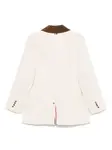 Джинсовая куртка с воротником THOM BROWNE, белый - фото 2