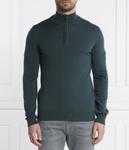 Свитер Hugo San Quirin-M, зеленый - фото