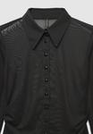 Блуза Calliope Button-down blouse, Ultrablack/Black - фото 6