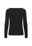 Топ My Essential Wardrobe Long sleeved top, Black - фото 5