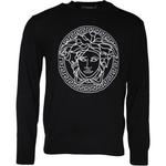 Джемпер Cotton Sweatshirt VERSACE, черный - фото