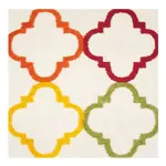 Детский ворсистый ковер с решетчатым узором Safavieh, 199x199 см - фото 3