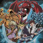 Ю-Ги-О! - Футболка Group Shot Blue Vortex черная - фото 3