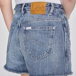Джинсовые шорты SS25 женские Lee, голубой - фото 8