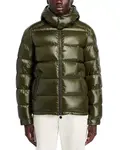 Пуховая куртка Майя Moncler, зеленый - фото 3