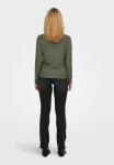 Джемпер ONLY ONLRICA LIFE L/S NOOS, Grape Leaf/Dark Green - фото 3