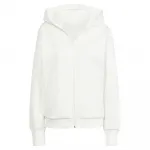 Толстовка adidas All SZN Fleece full zip, белый - фото 3