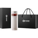 Термостакан Vanow, белый - фото