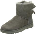 Женские ботинки UGG Mini Bailey Bow II, Grey - фото