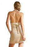 Платье-мини Пэтти Холтер в бежевом цвете CRESCENT - фото 3