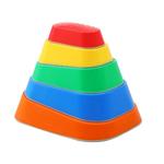 Monkey, Sensory Path, Разноцветные речные камни, 6 шт. Małpiszon - фото