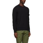 Свитер мужской Stone Island прямого кроя, черный - фото 6