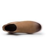 Челси ботинки мужские Black/Black White/Khaki FED, белый Base (Fleece-Lined) - фото 6