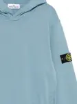 Худи с карманом-кенгуру Stone Island Junior, синий - фото 3