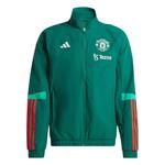 Adidas Куртка MUFC мужская зеленая - фото