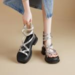 Римские сандалии женские Agsdon, бежевый - фото 16