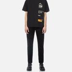 Джинсы мужские черные Evisu, черный - фото 5