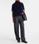 Кашемировый свитер Мадлен Lisa Yang, Navy Brushed - фото 2