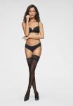 Носки LASCANA Over-the-knee socks, Schwarz/Black - фото 2