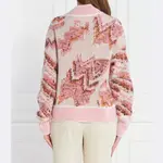 Свитер обычного кроя с добавлением шерсти Marc Cain, розовый - фото 3