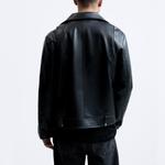 Куртка мужская черная Zara, черный - фото 5