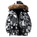 Jeep Унисекс пуховик, Camouflage - фото