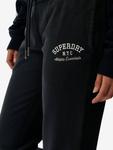Атлетические джоггеры-клеш с вышивкой Superdry, Eclipse Navy - фото 6