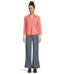 Брюки L.L.Bean Lakewashed Pull-On Wide Leg Pants, цвет Dark Chambray - фото 5