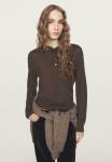 Джемпер Massimo Dutti Jumper, Dark Brown - фото 5