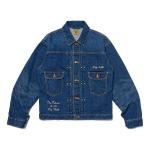 Куртка denim work jacket 'indigo' Human Made, индиго - фото