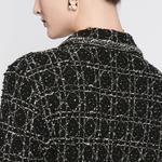 Куртка женская Dior короткая, черный - фото 4