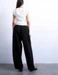 Черные спортивные брюки Topshop Balloon - фото 4