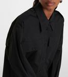 Рубашка missa из хлопка Khaite, черный - фото 4