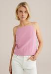 Топ WE Fashion, светло-розовый - фото