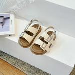 Низкие Детские сандалии TONYBEAR, экрю - фото 2