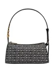 Сумка с логотипом DKNY, черный - фото