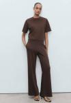 Брюки Mango Trousers, Brown - фото 2
