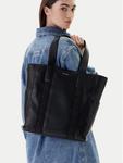 Сумка Webbing Strap Tote LV04F3289G Calvin Klein, черный - фото 2