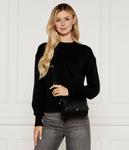 Сумка через плечо женская Calvin Klein Jeans ребристая, черный - фото 2