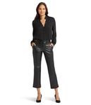 Брюки NYDJ Straight Leg Ankle Pants, черный - фото