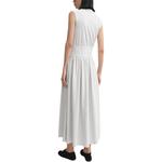 Mélange effect Jersey Midi Dress TOTEME, серый - фото 5