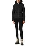 Короткая пуховая куртка с капюшоном Clair Canada Goose, черный - фото 2