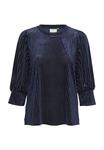 Блуза CACA Kaffe, темно-синий - фото