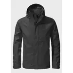 Куртка Schöffel "Jacket Gmund M", с капюшоном, черный - фото