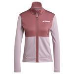Спортивная флисовая куртка ADIDAS TERREX Multi, сиреневый - фото