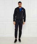 Спортивный костюм мужской Ea7 с логотипами, черный - фото