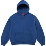 Толстовка с капюшоном на молнии Supreme, темно-фиолетовый - фото 7