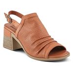 Туфли на блочном каблуке Noctium Spring Step, camel - фото